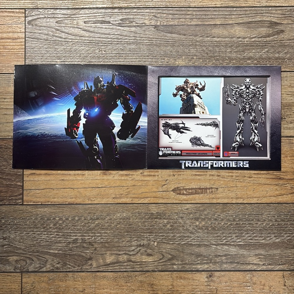 Transformers Movie Collectible Lithograph Hasbro 2007 Dreamworks Megatron